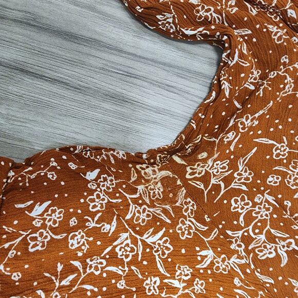 NY Collection Floral Dress Women's Size 1X - Picture 4 of 15